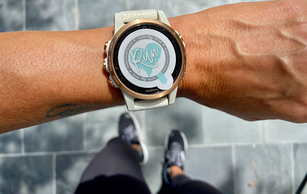 Just Run Pace Protector - Running Watch Face Decal - Race Swag - Vinyl Stickers