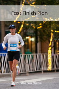 Fast Finish: A 12-Week Plan for Pacing, Strength, and Speed