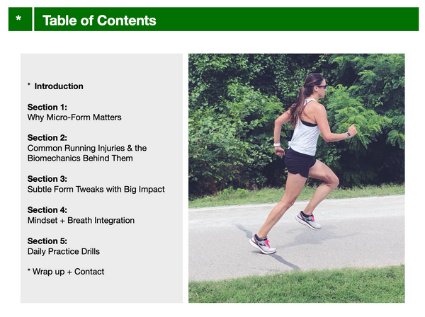 Micro-Form Mastery Guide - The Chi Running-Inspired Guide to Pain-Free, Powerful Running - Instant Download PDF
