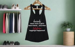 A Girl's Best Friend Tank Top - Gym and Fitness Workout Tank Top - Running and Fitness Shirt