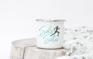 Sole Sister Camp Mug - Stainless Steel Coffee Mug - Swag Gift - Runner Gifts