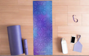 i am worthy. Yoga Mat Towel - Yoga + Pilates Gift - Nonslip Yoga Towel