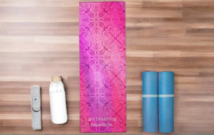 i am breathing in relaxation. Yoga Mat Towel - Yoga + Pilates Gift - Nonslip Yoga Towel