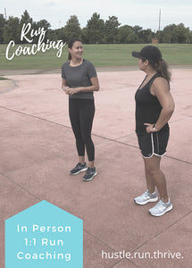 In-Person Coaching Sessions - Personal Running Coach - 1:1 Session