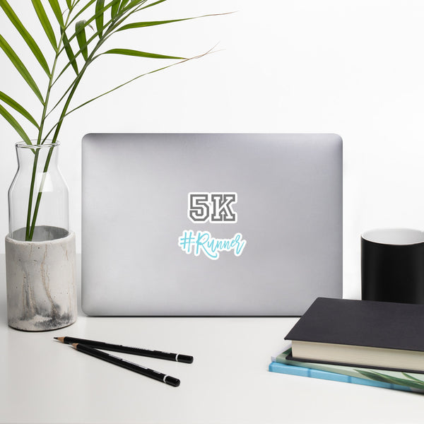 5k #runner Sticker - Vinyl Decals - Race Swag